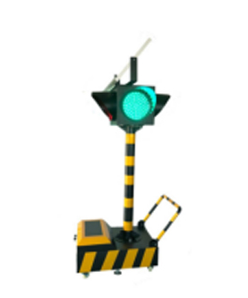 革吉太阳能移动信号灯