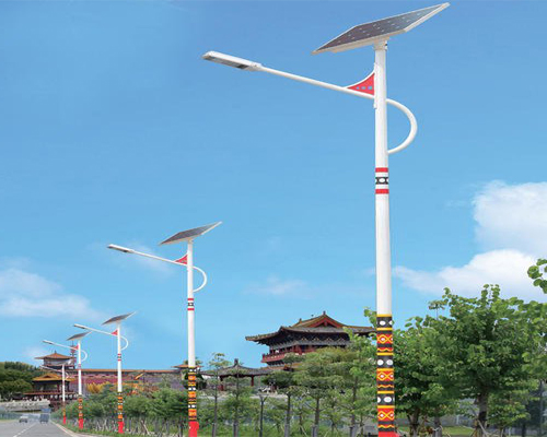 革吉民族特色路灯