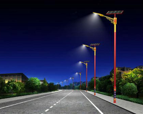 革吉民族特色路灯